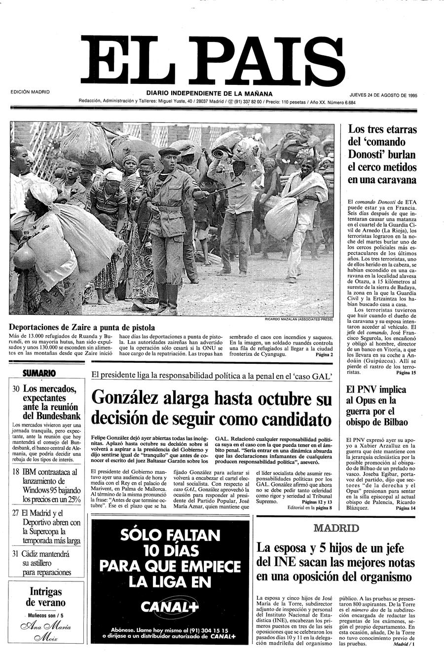 24 de Agosto de 1995