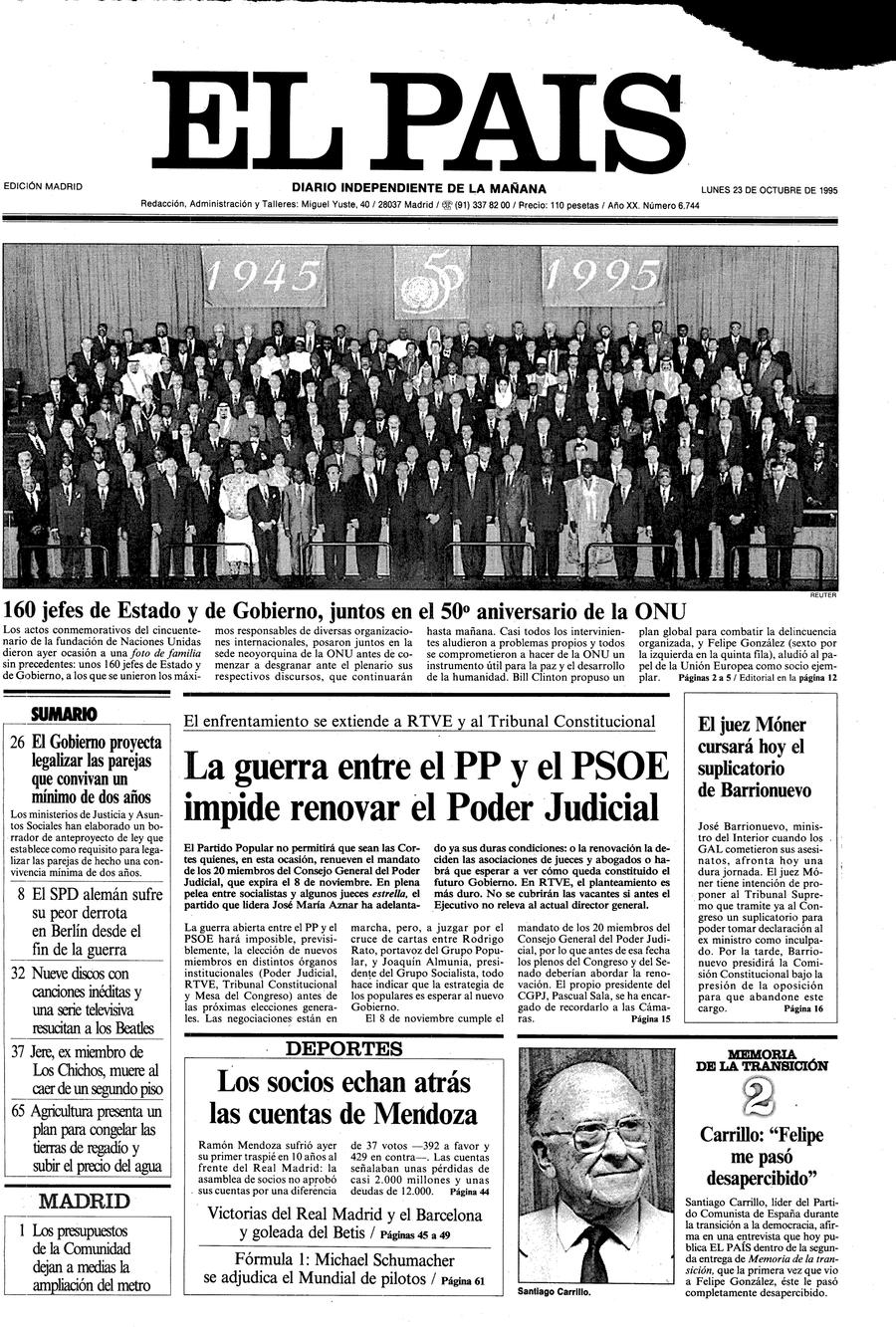23 de Octubre de 1995