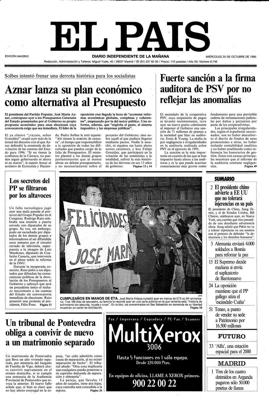 25 de Octubre de 1995
