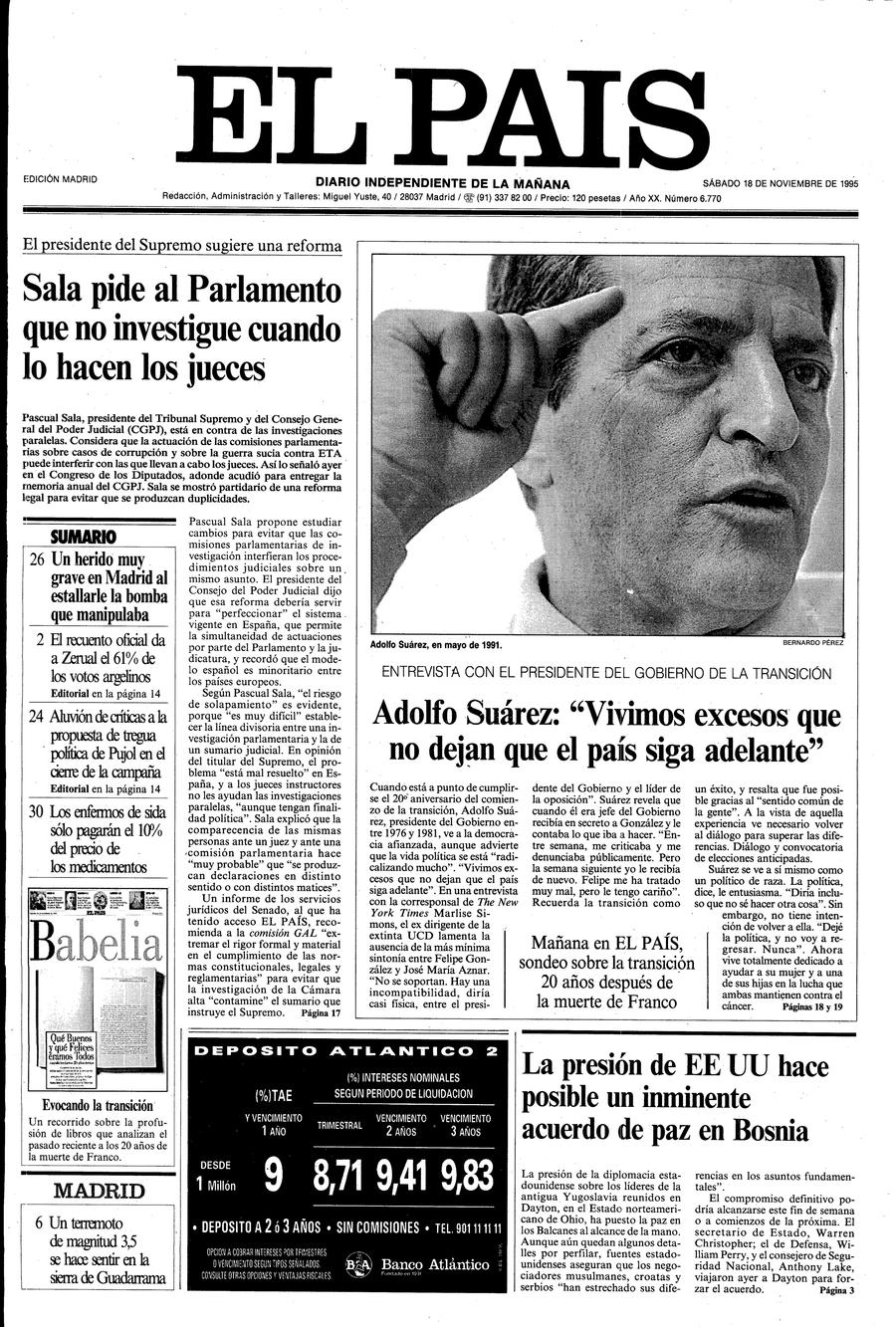 18 de Noviembre de 1995