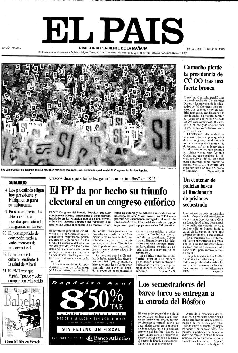 20 enero 1996