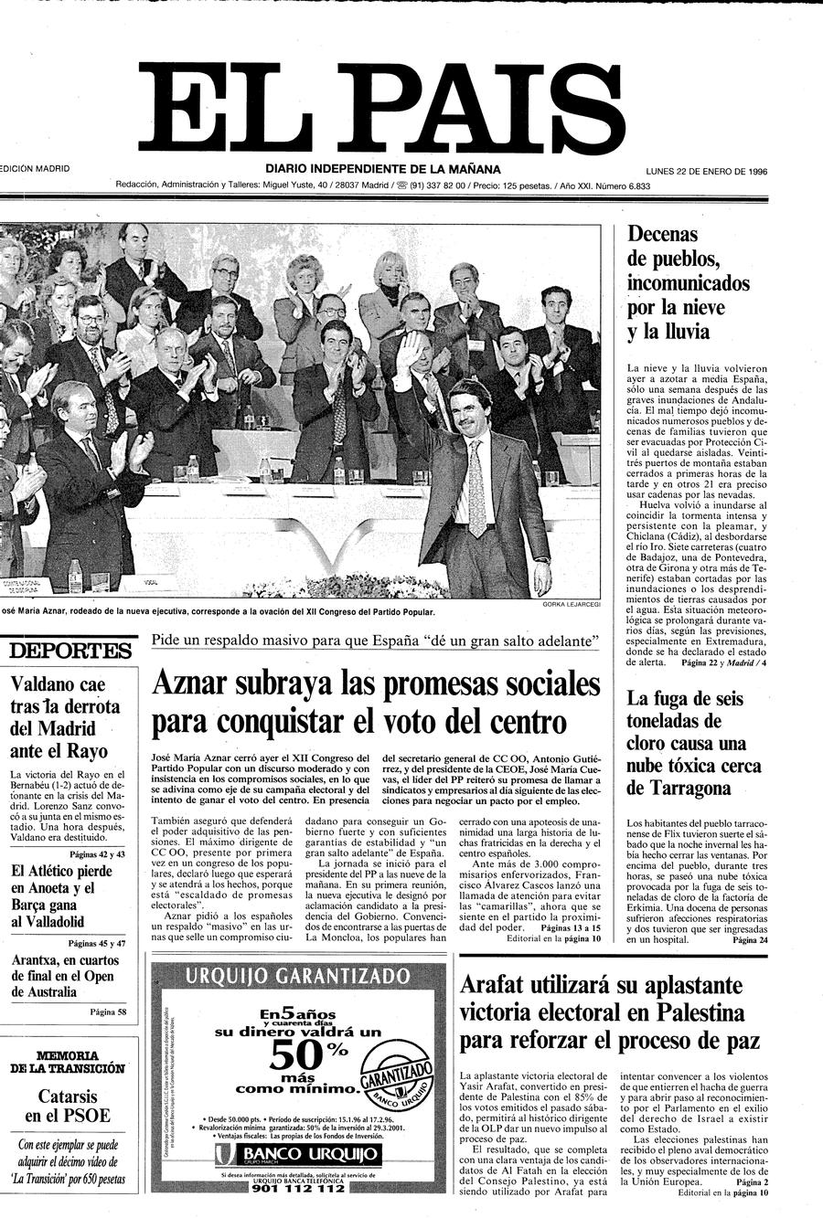 22 enero 1996
