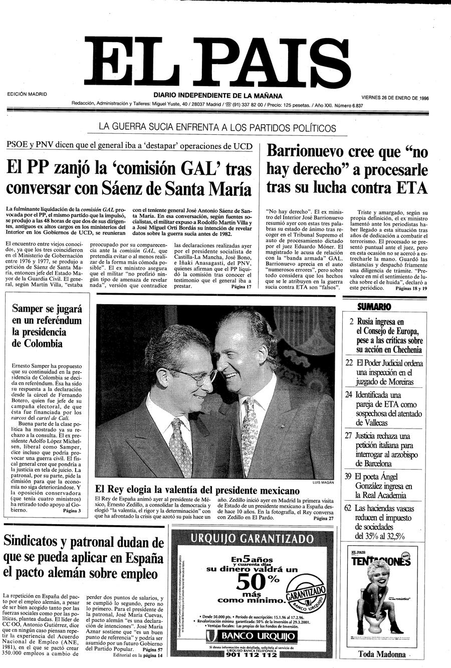 26 enero 1996