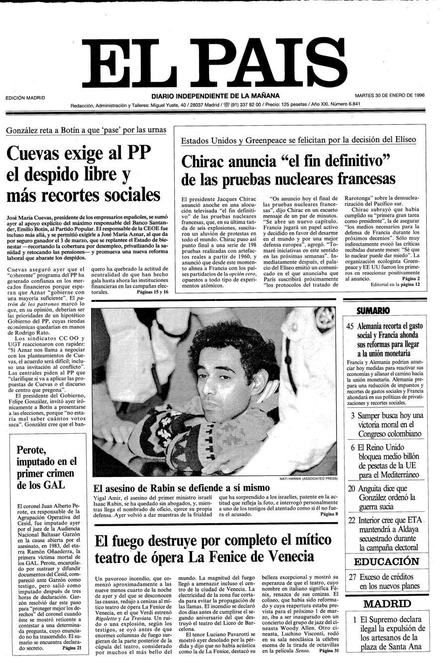 30 enero 1996