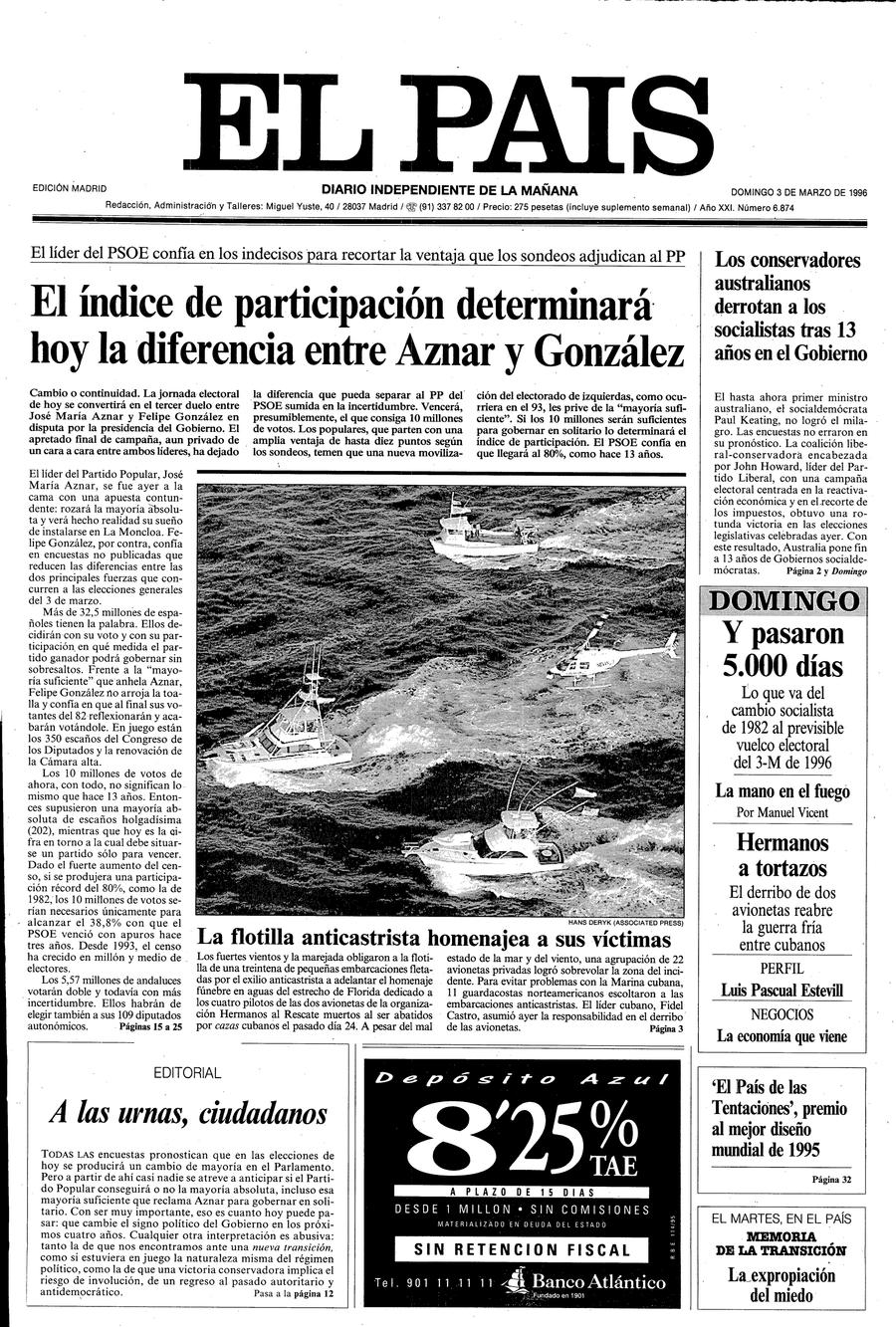 3 de Marzo de 1996