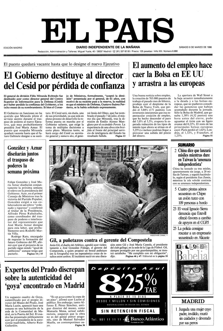 9 de Marzo de 1996