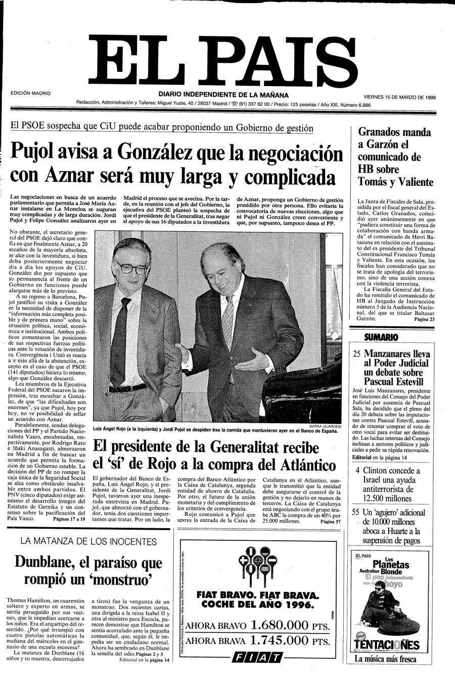 15 de Marzo de 1996
