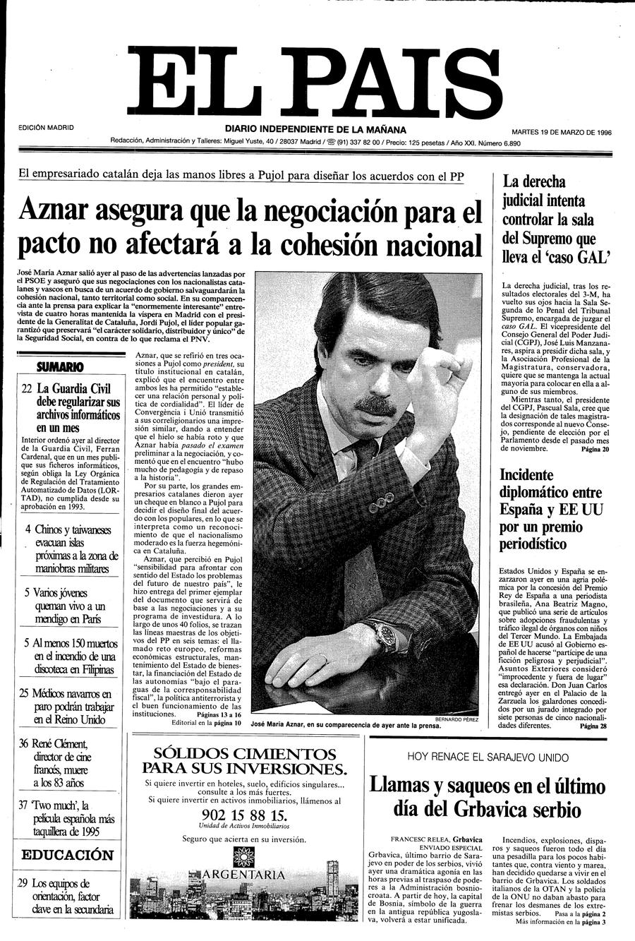 19 de Marzo de 1996