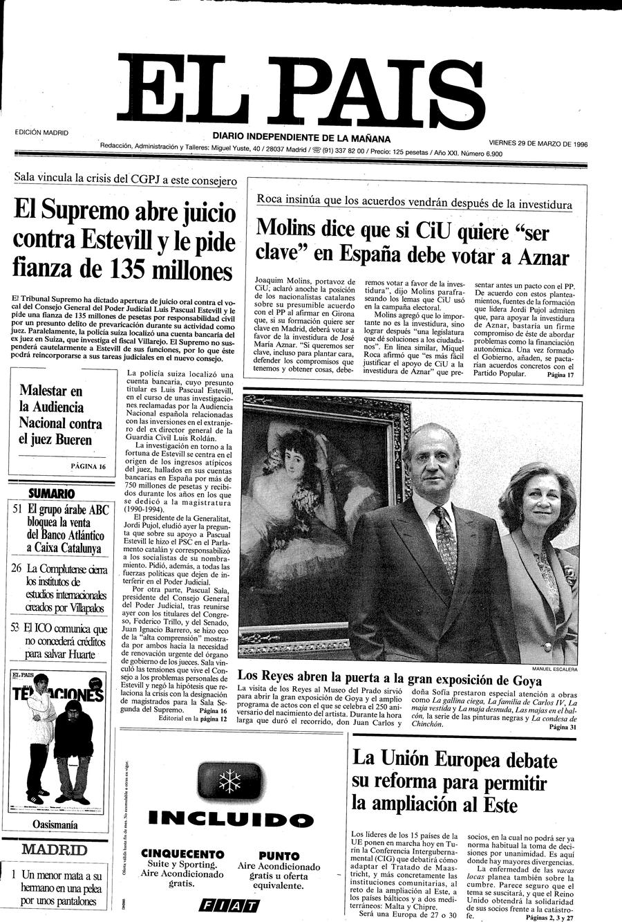 29 de Marzo de 1996