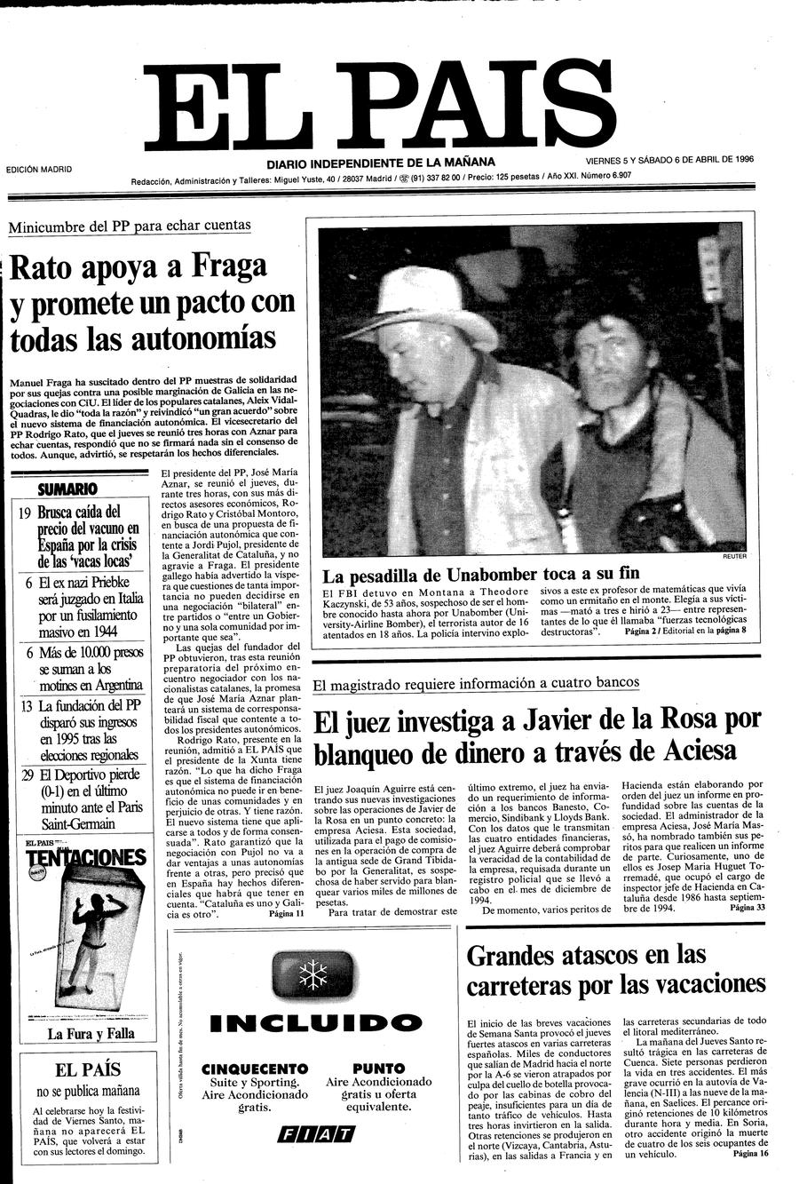 6 de Abril de 1996