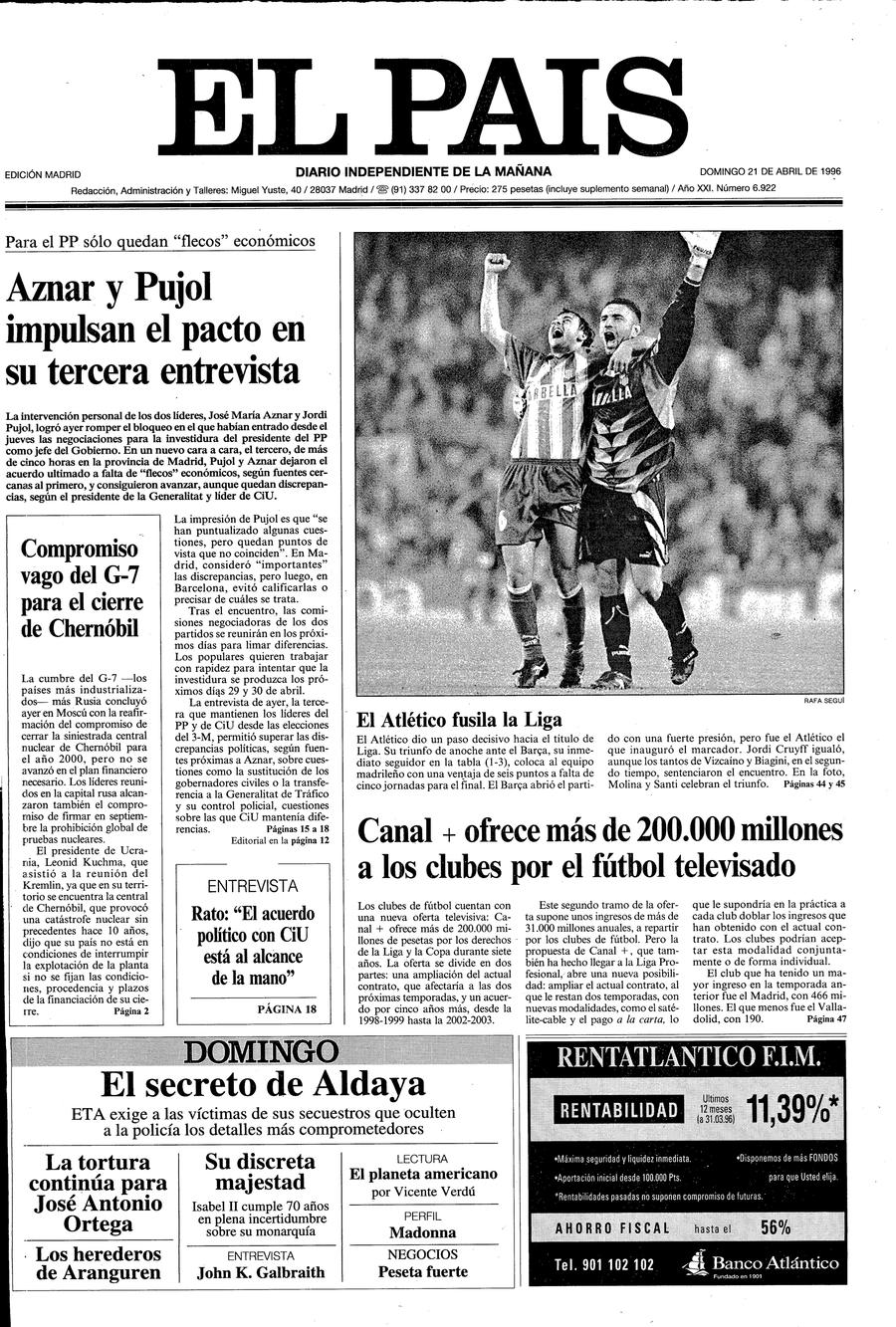 21 de Abril de 1996