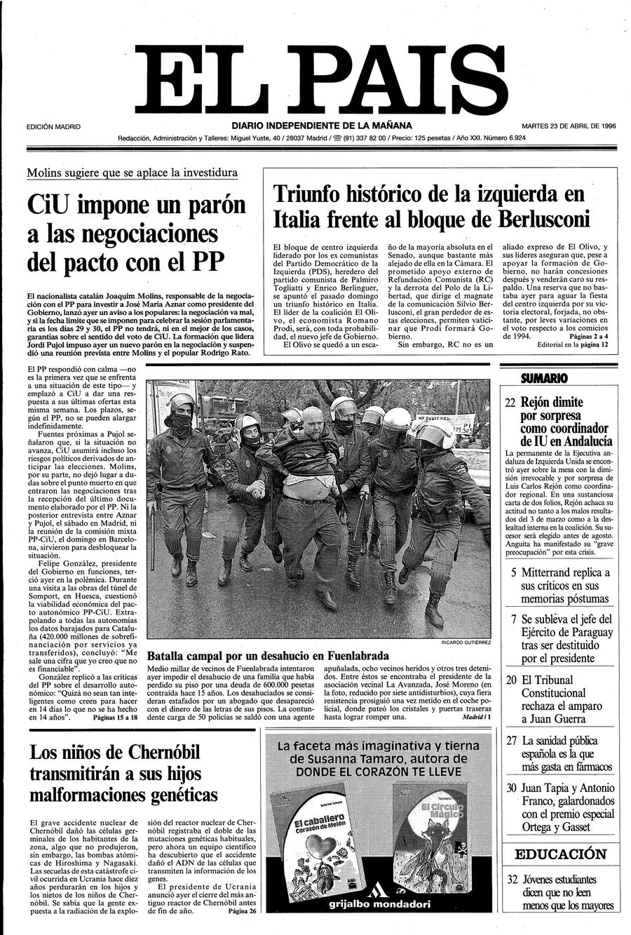 23 de Abril de 1996