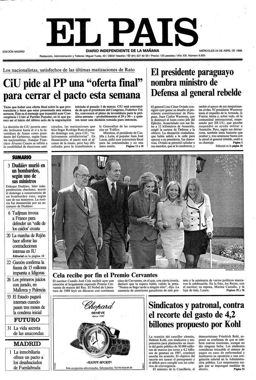 24 de Abril de 1996