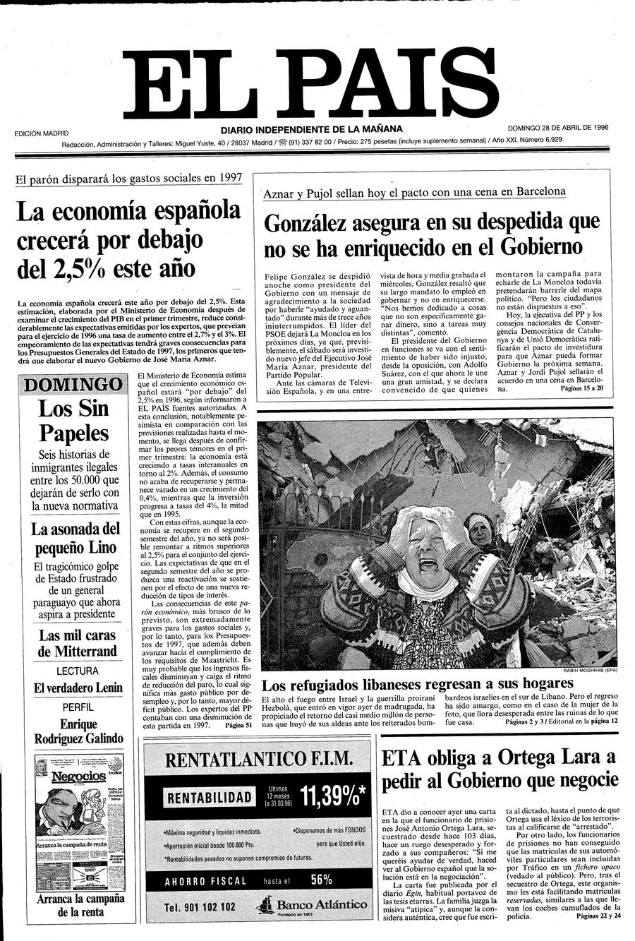 28 de Abril de 1996