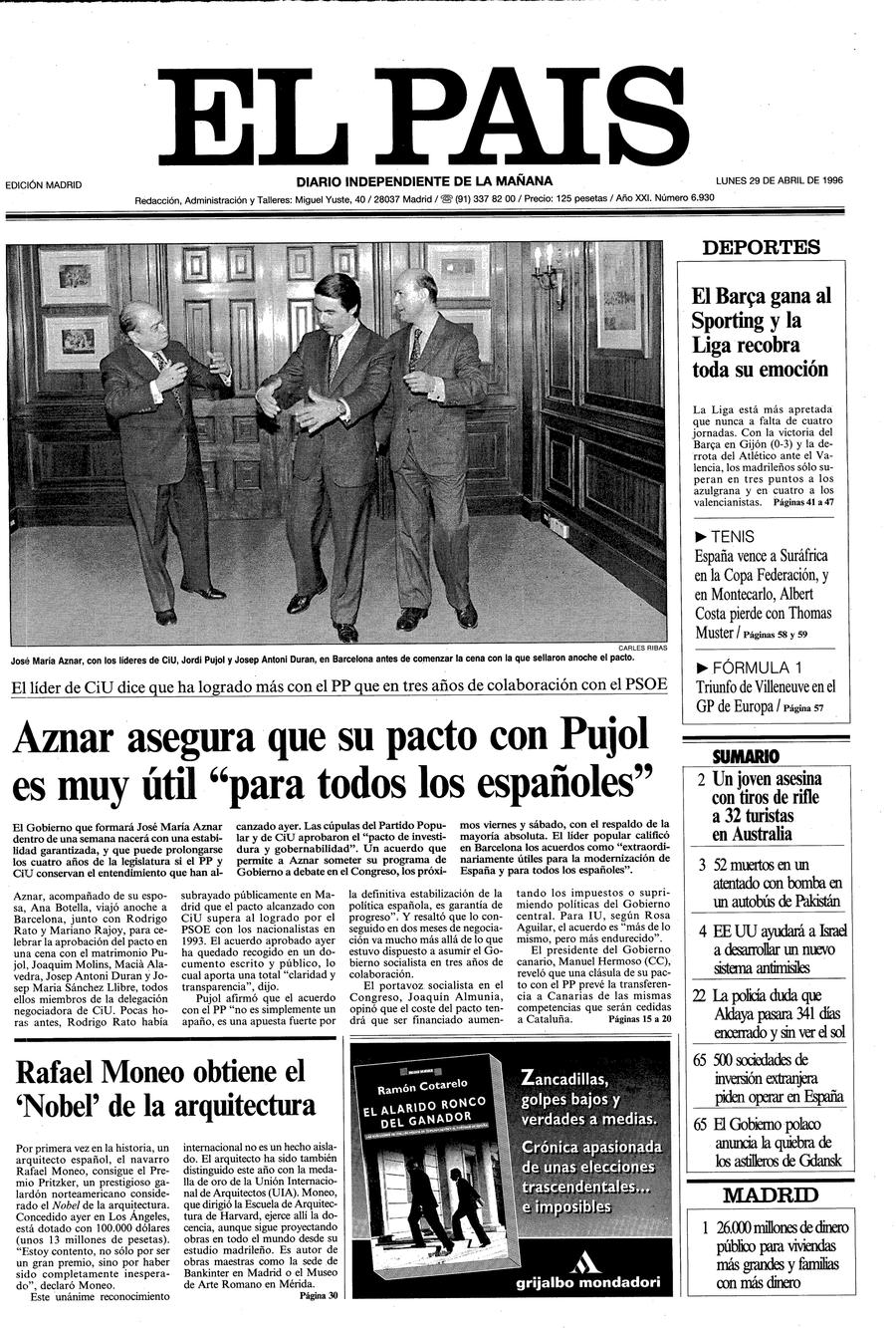 29 de Abril de 1996