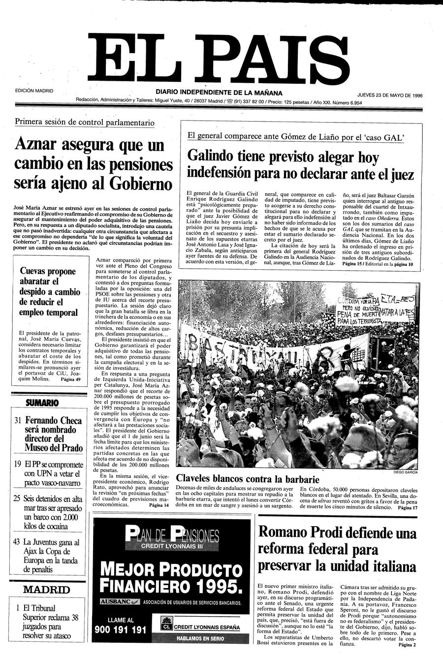 23 de Mayo de 1996