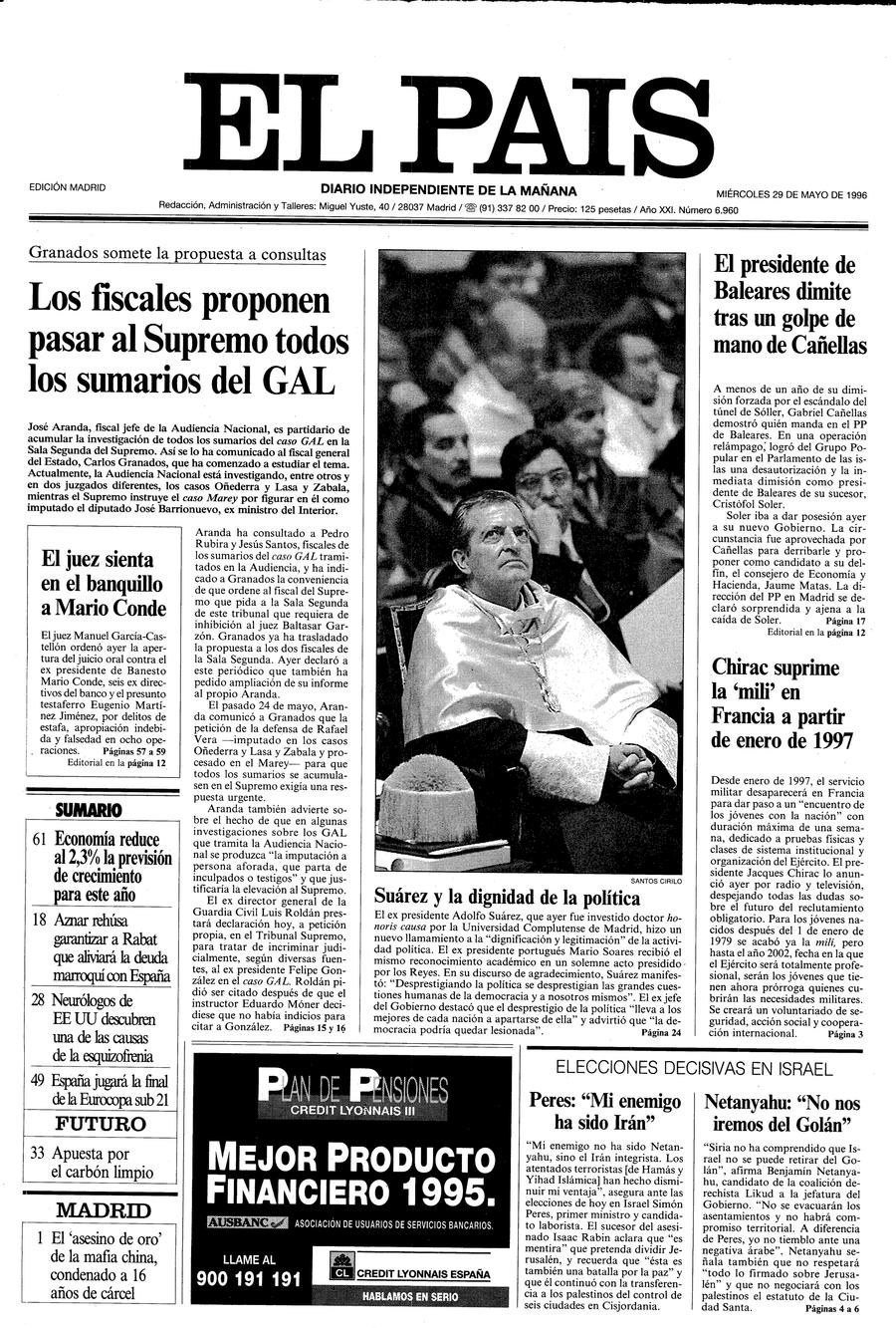 29 de Mayo de 1996