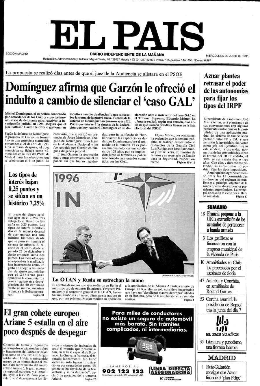 5 de Junio de 1996