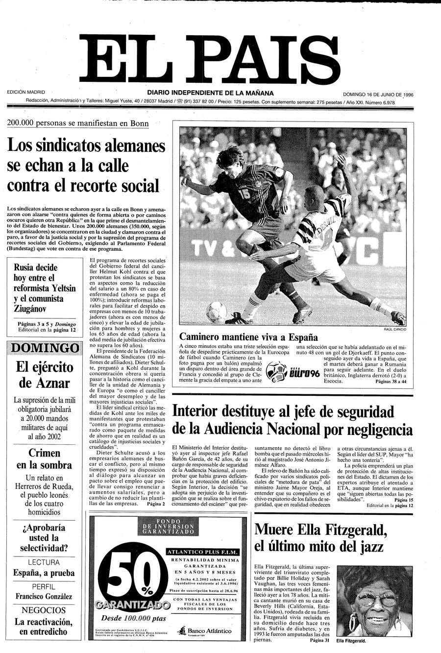 16 de Junio de 1996
