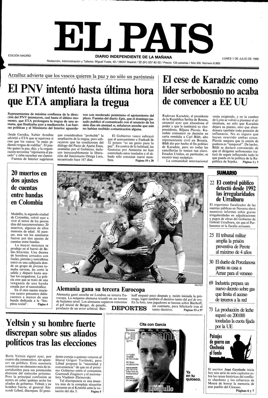 1 de Julio de 1996
