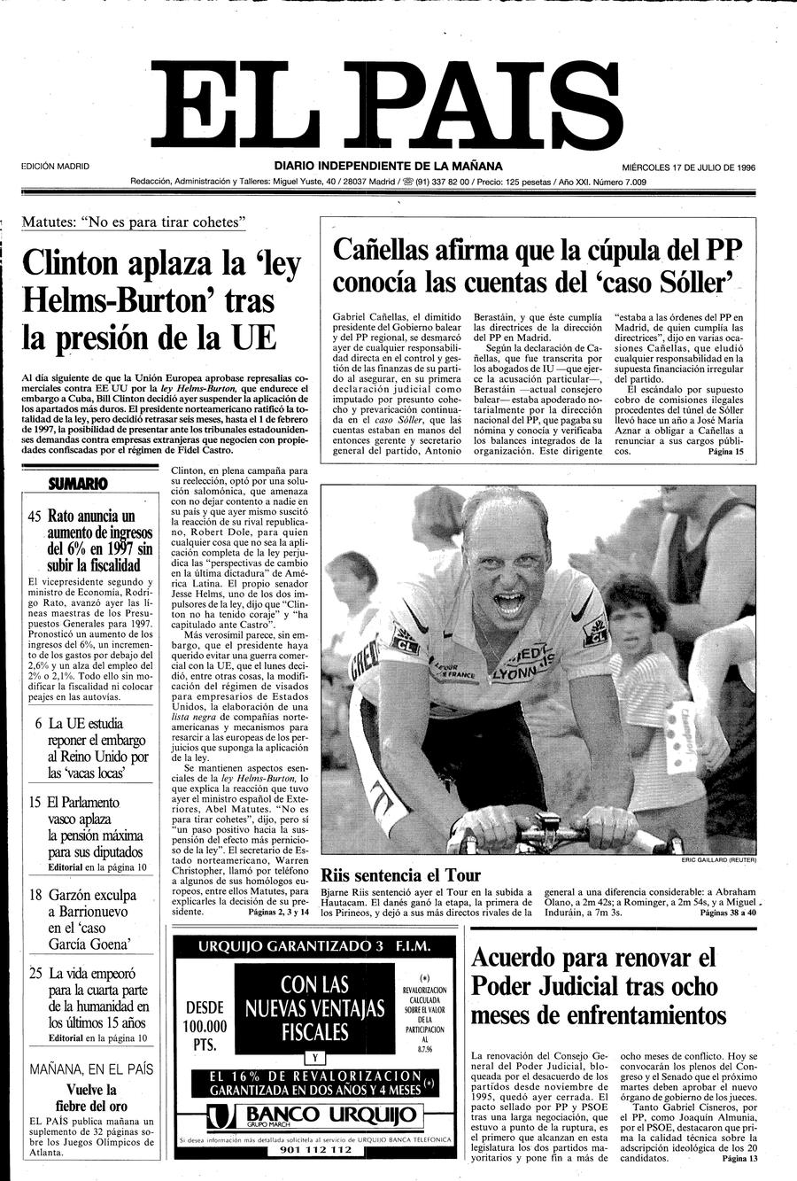 17 de Julio de 1996
