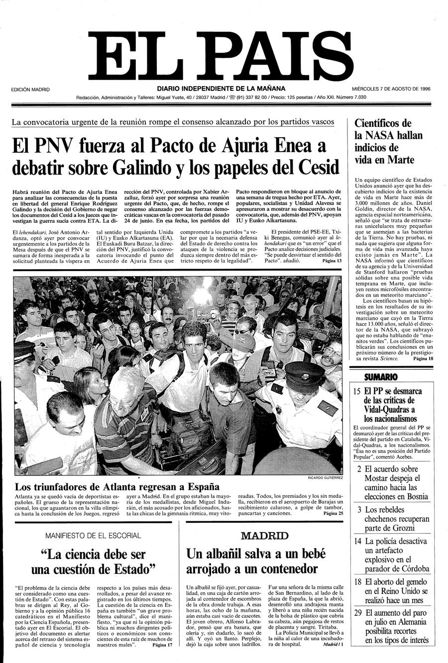 7 de Agosto de 1996
