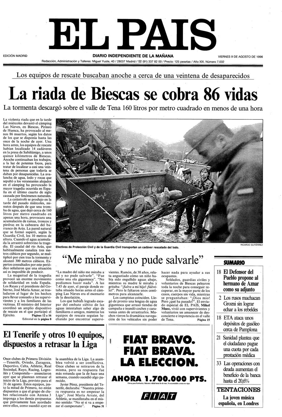 9 de Agosto de 1996