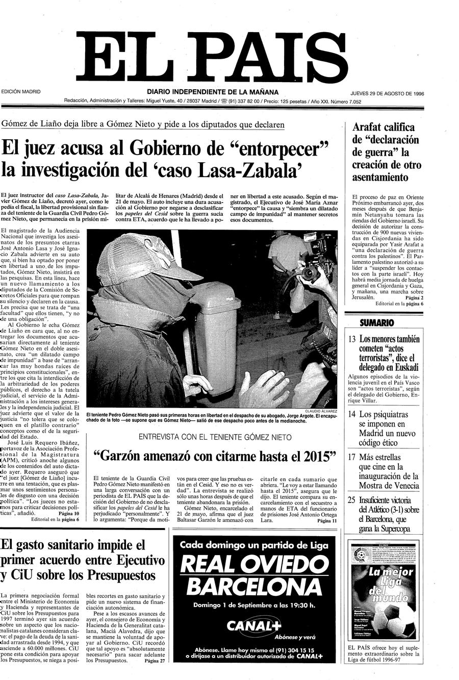 29 de Agosto de 1996