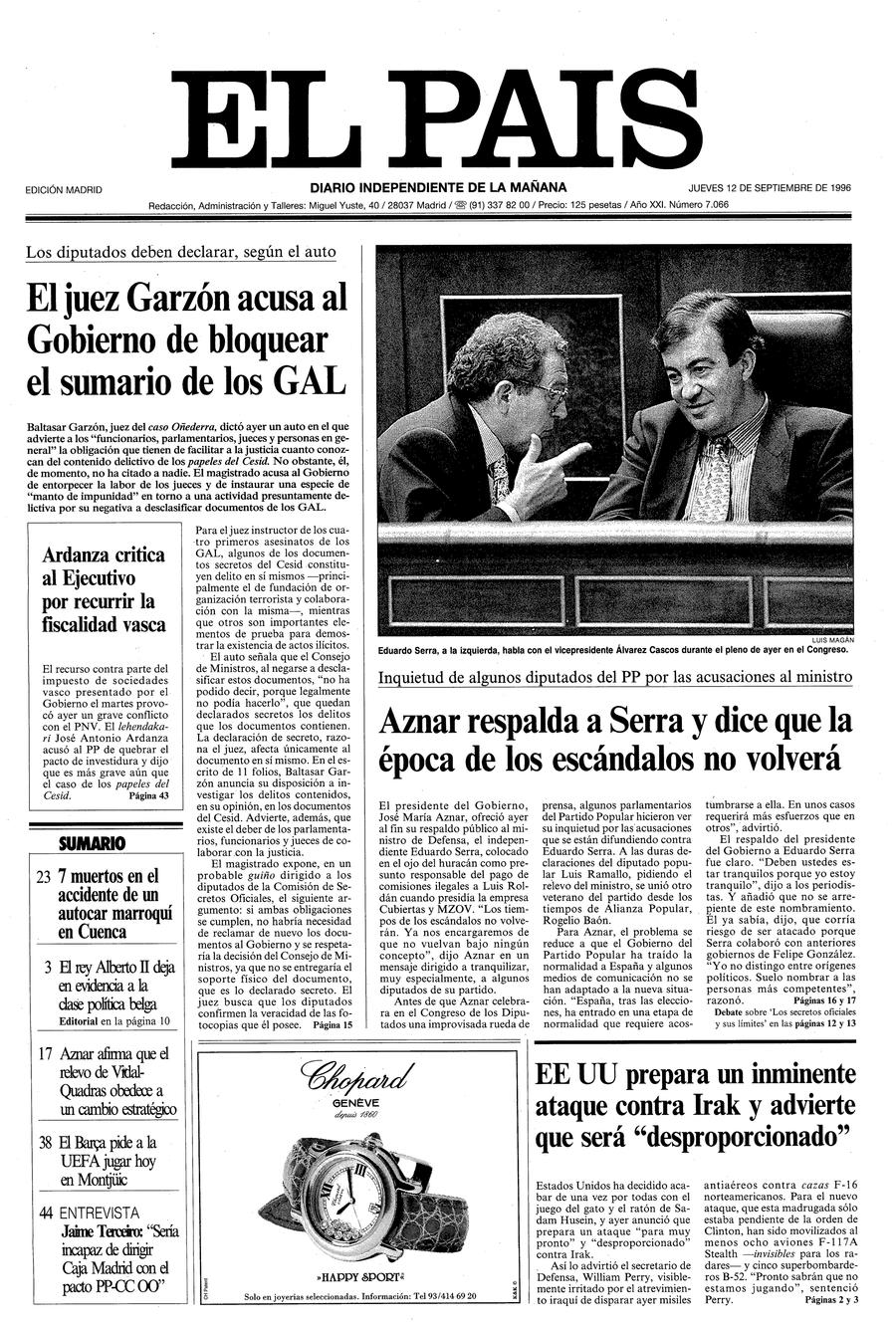 12 de Septiembre de 1996