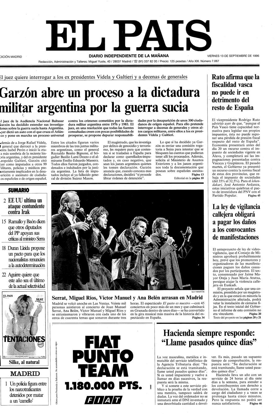 13 de Septiembre de 1996