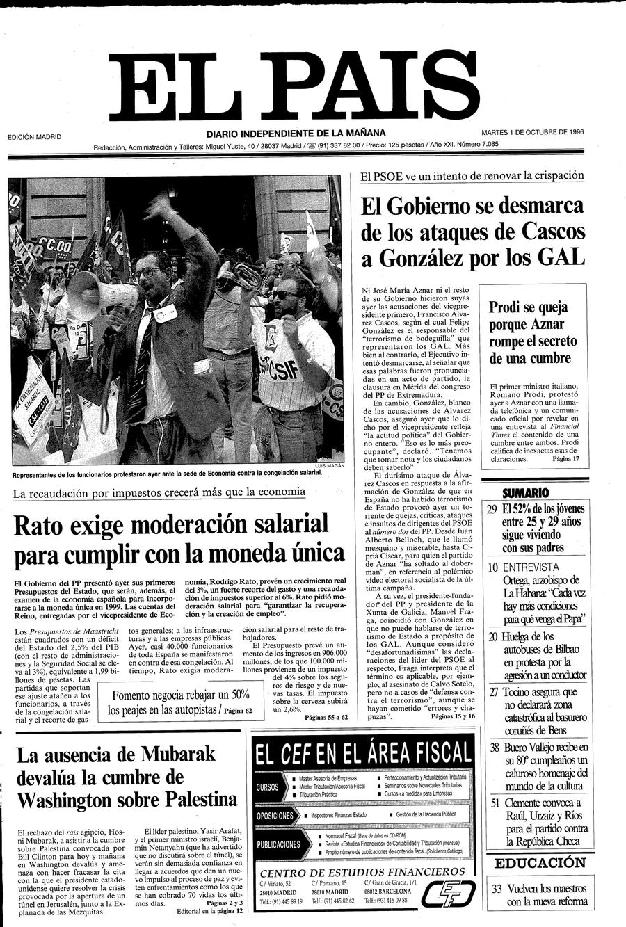 1 de Octubre de 1996