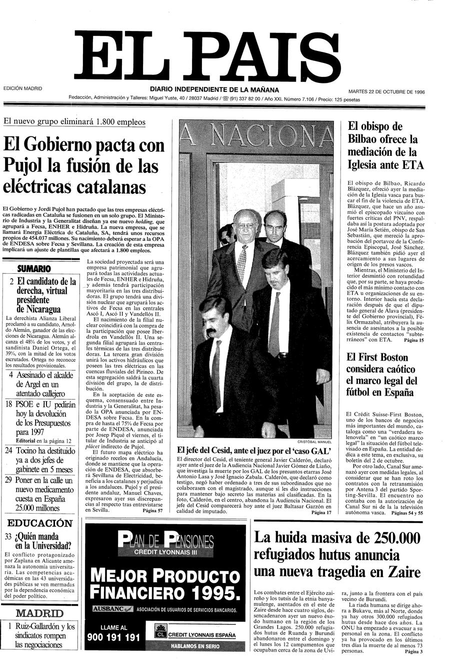 22 de Octubre de 1996