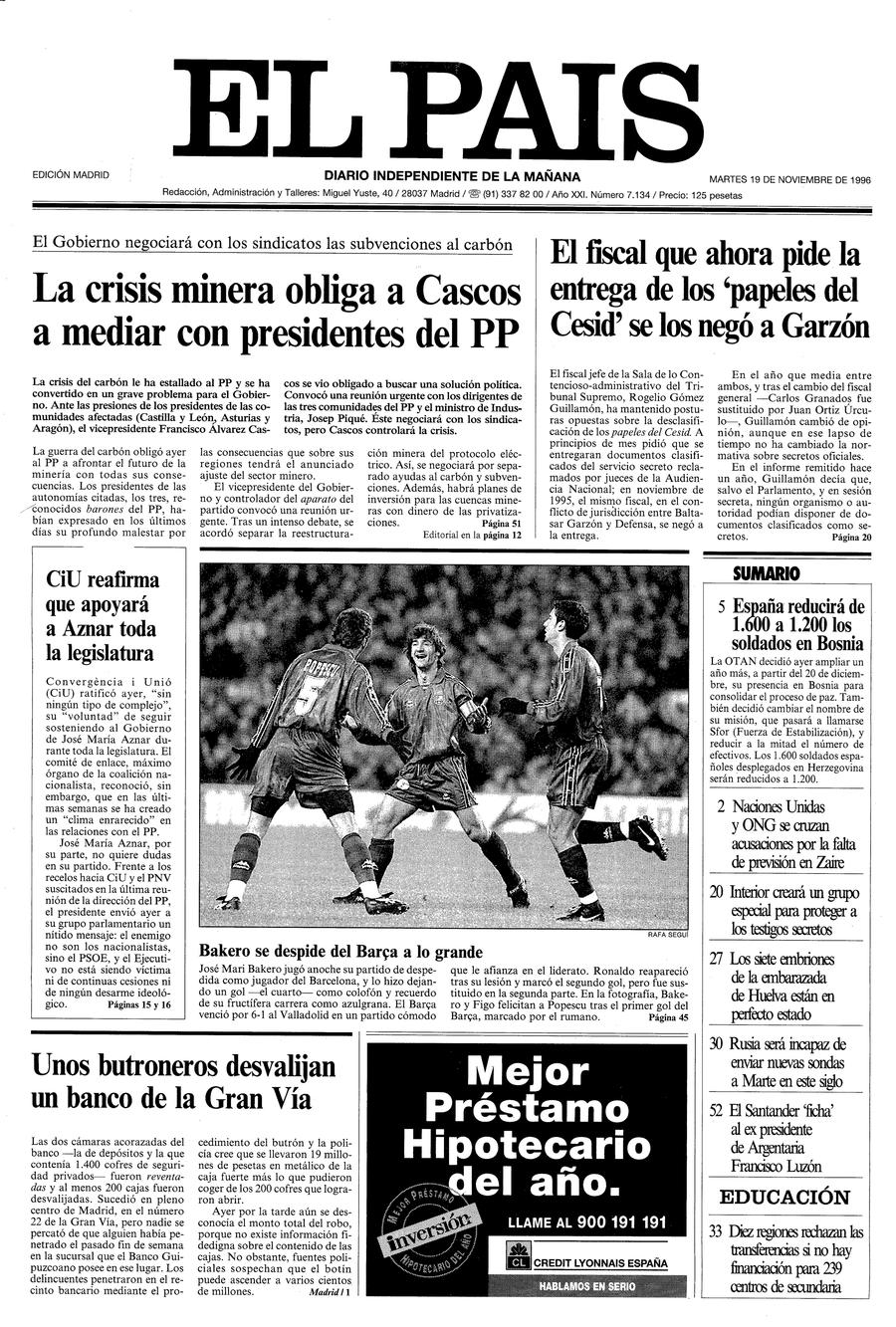 19 de Noviembre de 1996