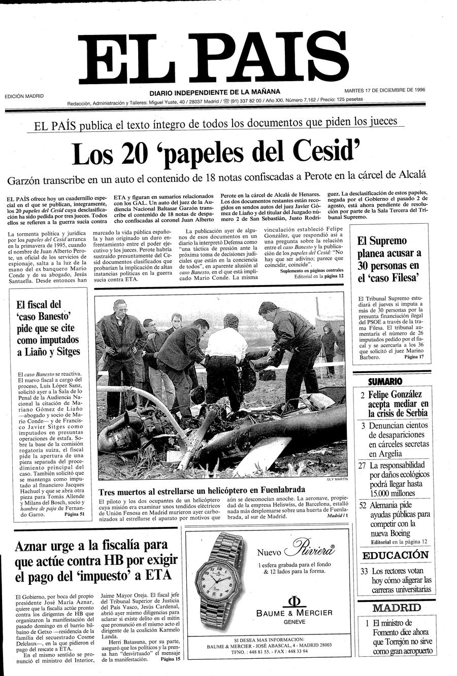 17 de Diciembre de 1996