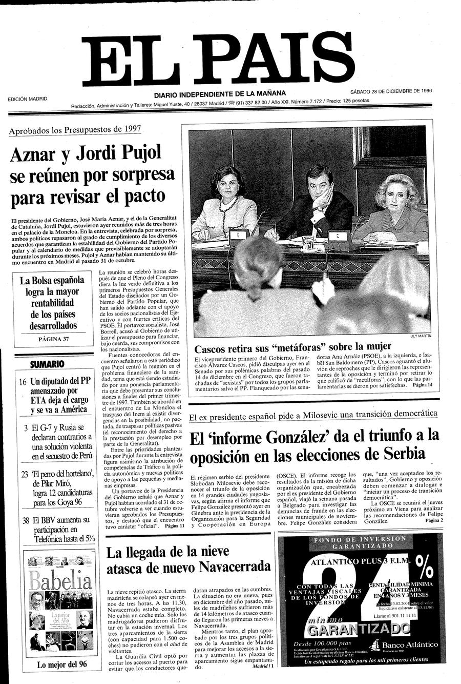 28 de Diciembre de 1996