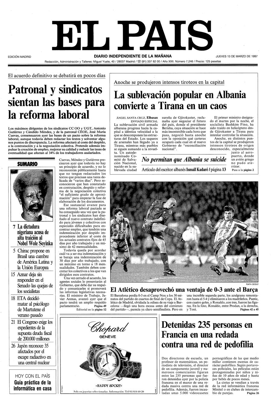 13 de Marzo de 1997