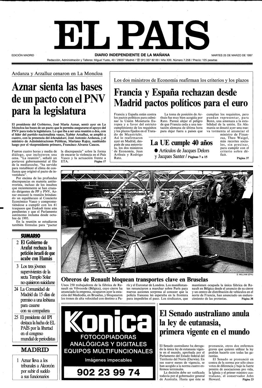 25 de Marzo de 1997