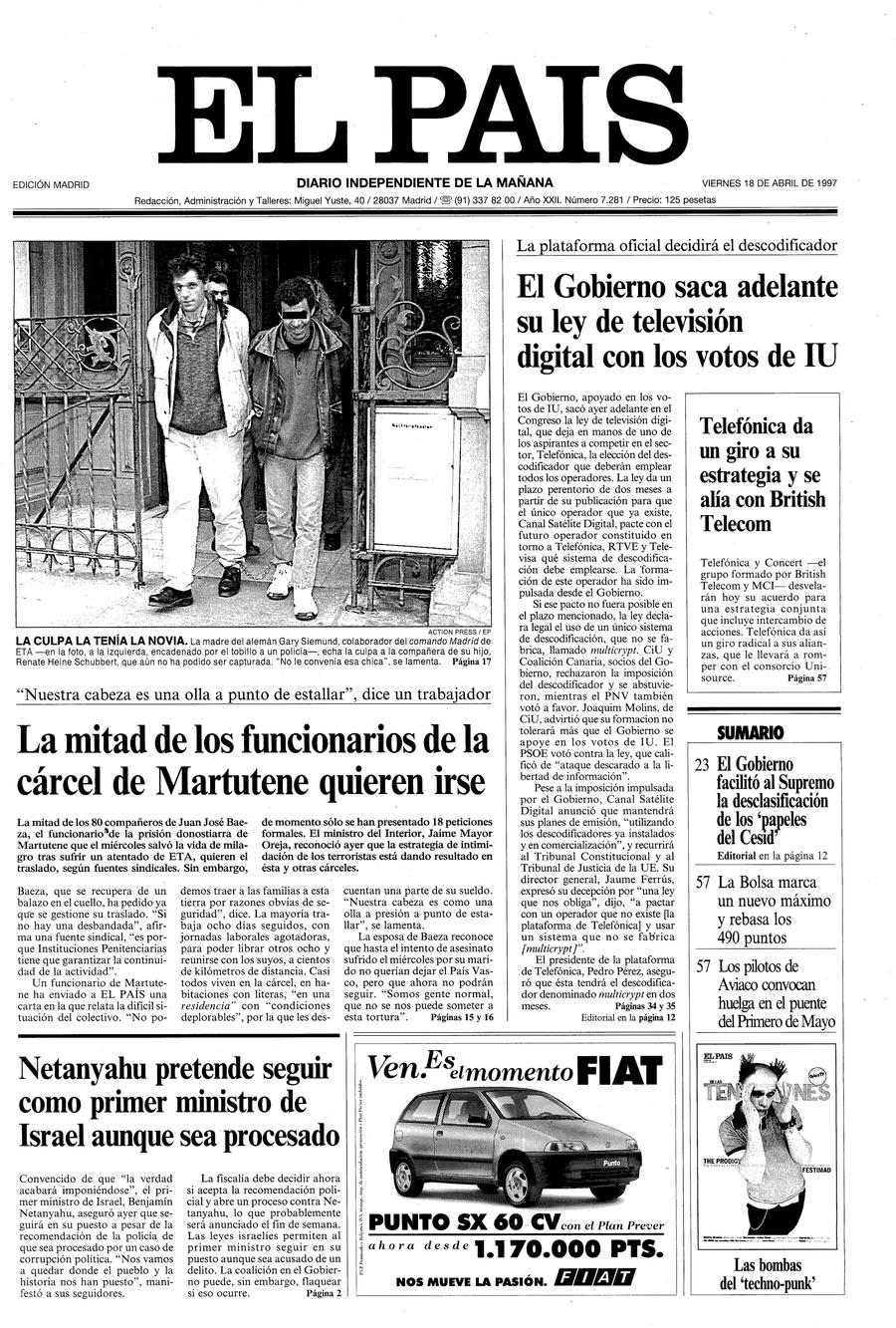 18 de Abril de 1997