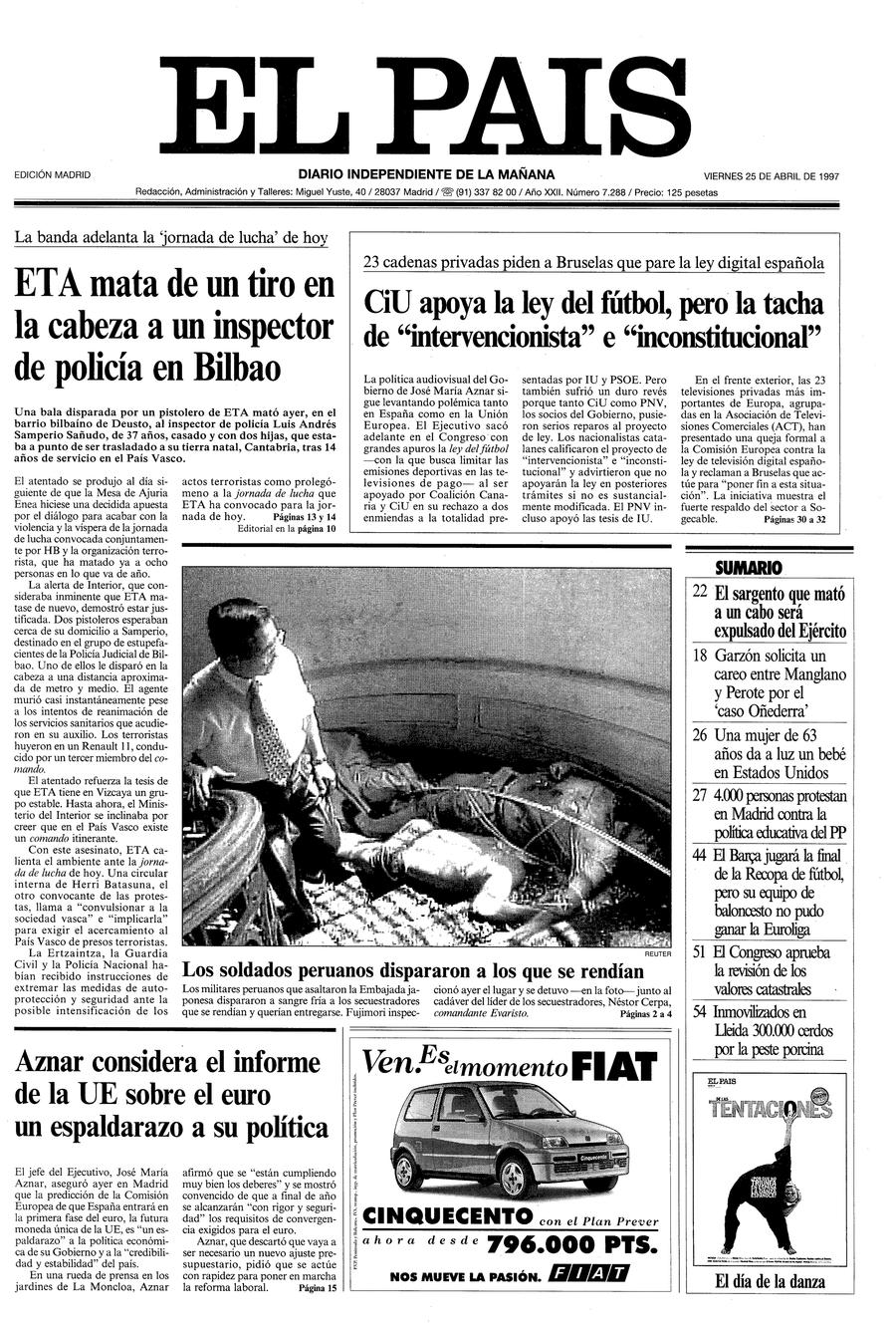 25 de Abril de 1997