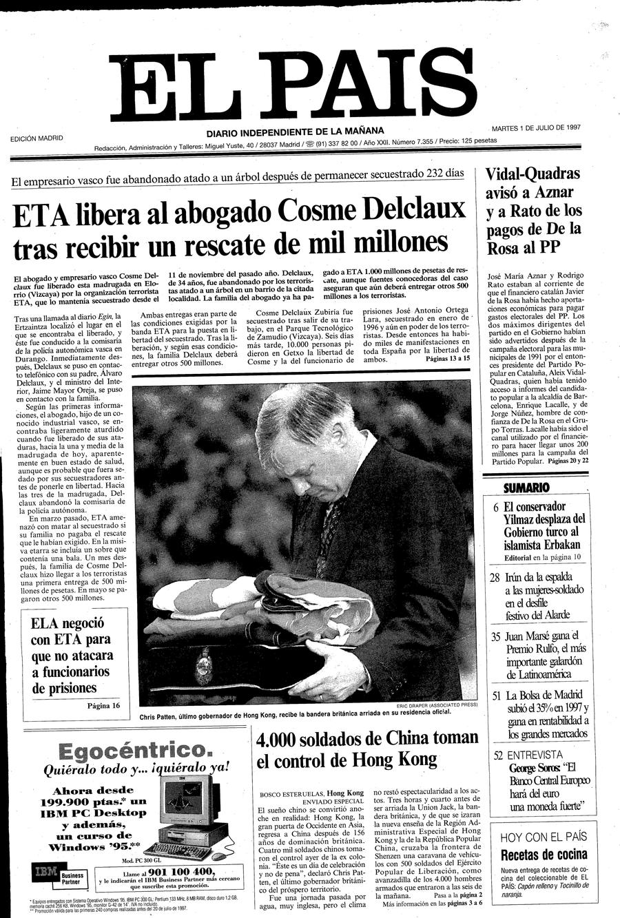 1 de Julio de 1997