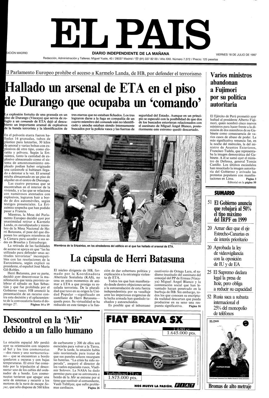 18 de Julio de 1997