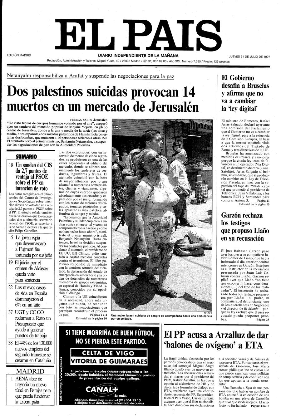 31 de Julio de 1997