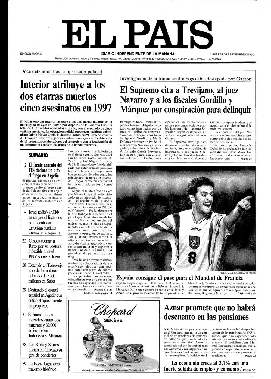 25 de Septiembre de 1997