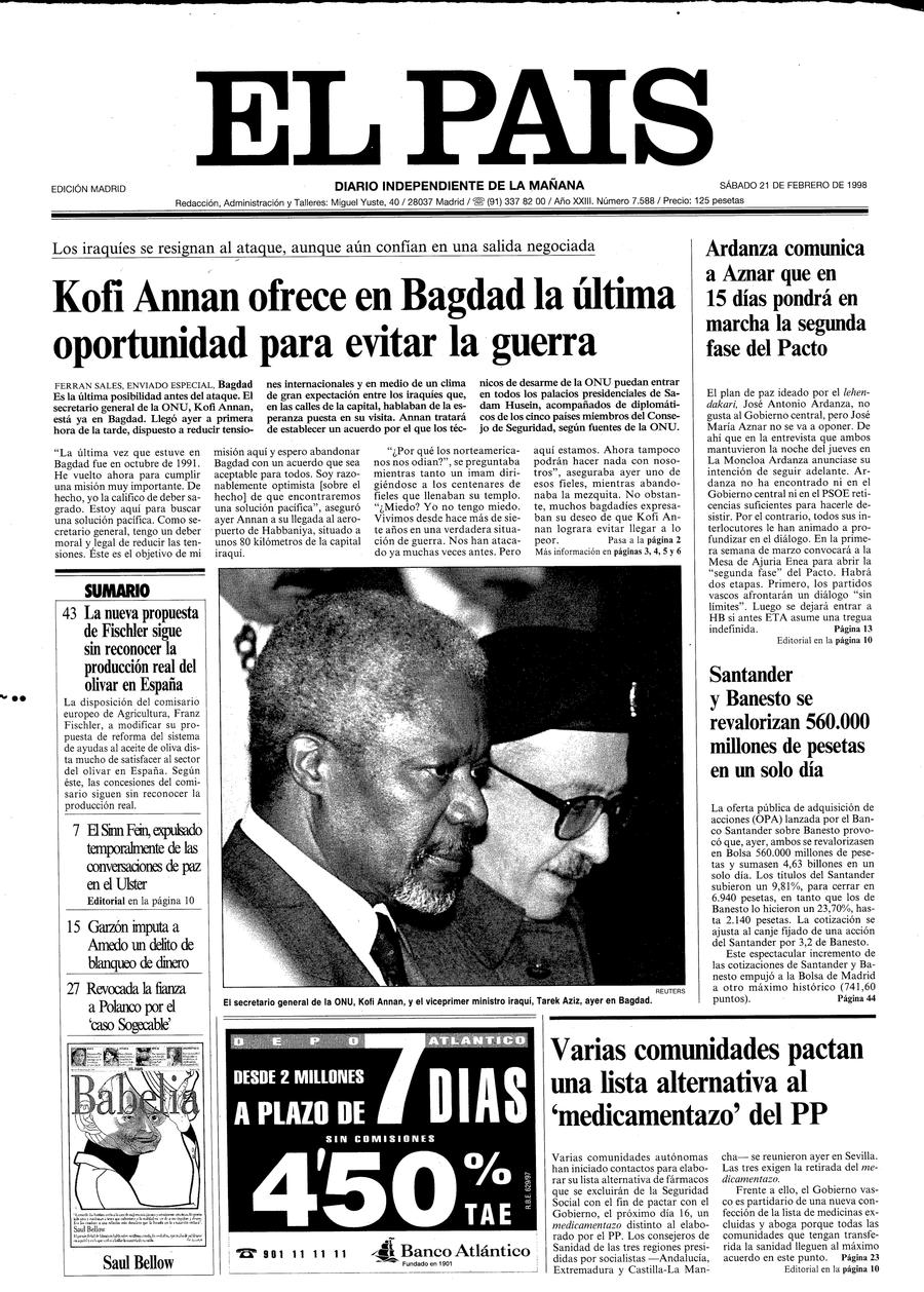 21 de Febrero de 1998