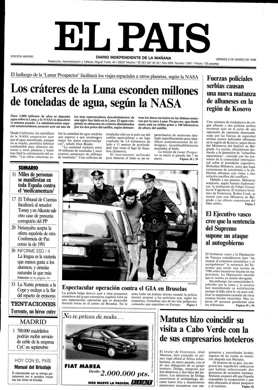 6 de Marzo de 1998