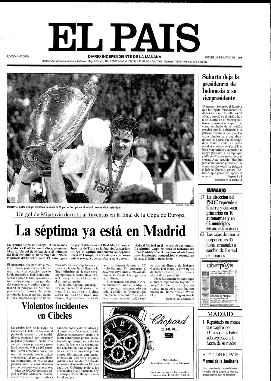 21 de Mayo de 1998