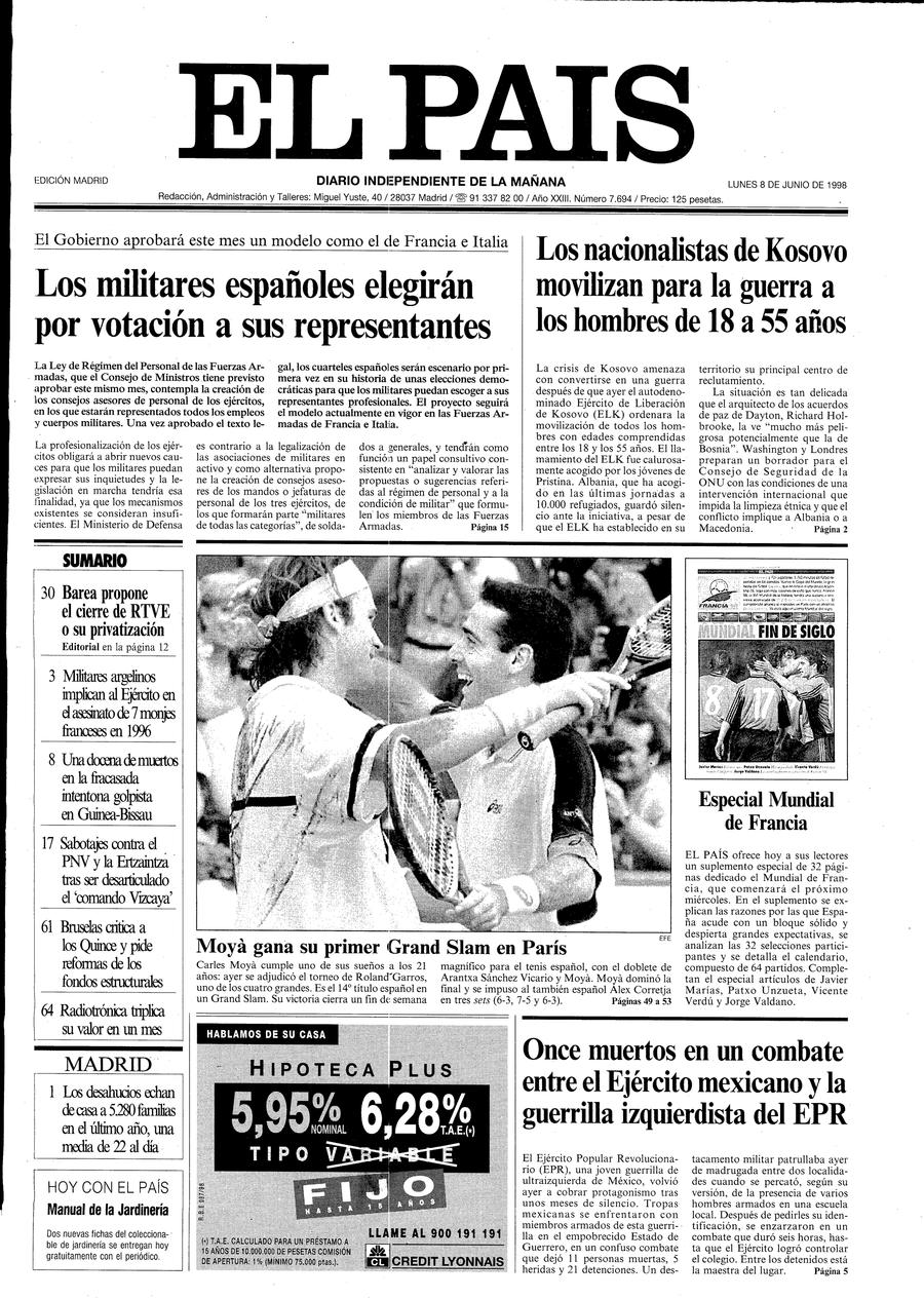 8 de Junio de 1998