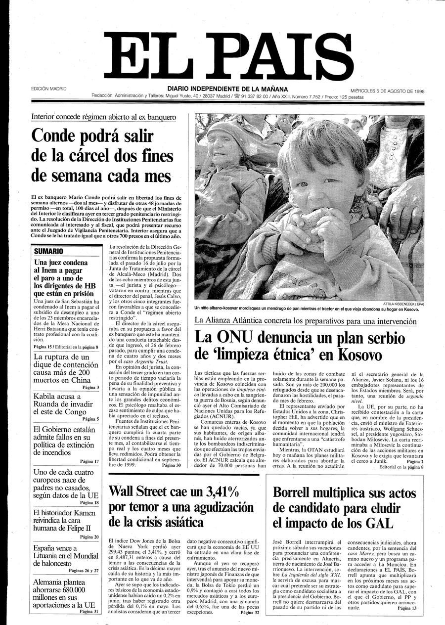 5 de Agosto de 1998