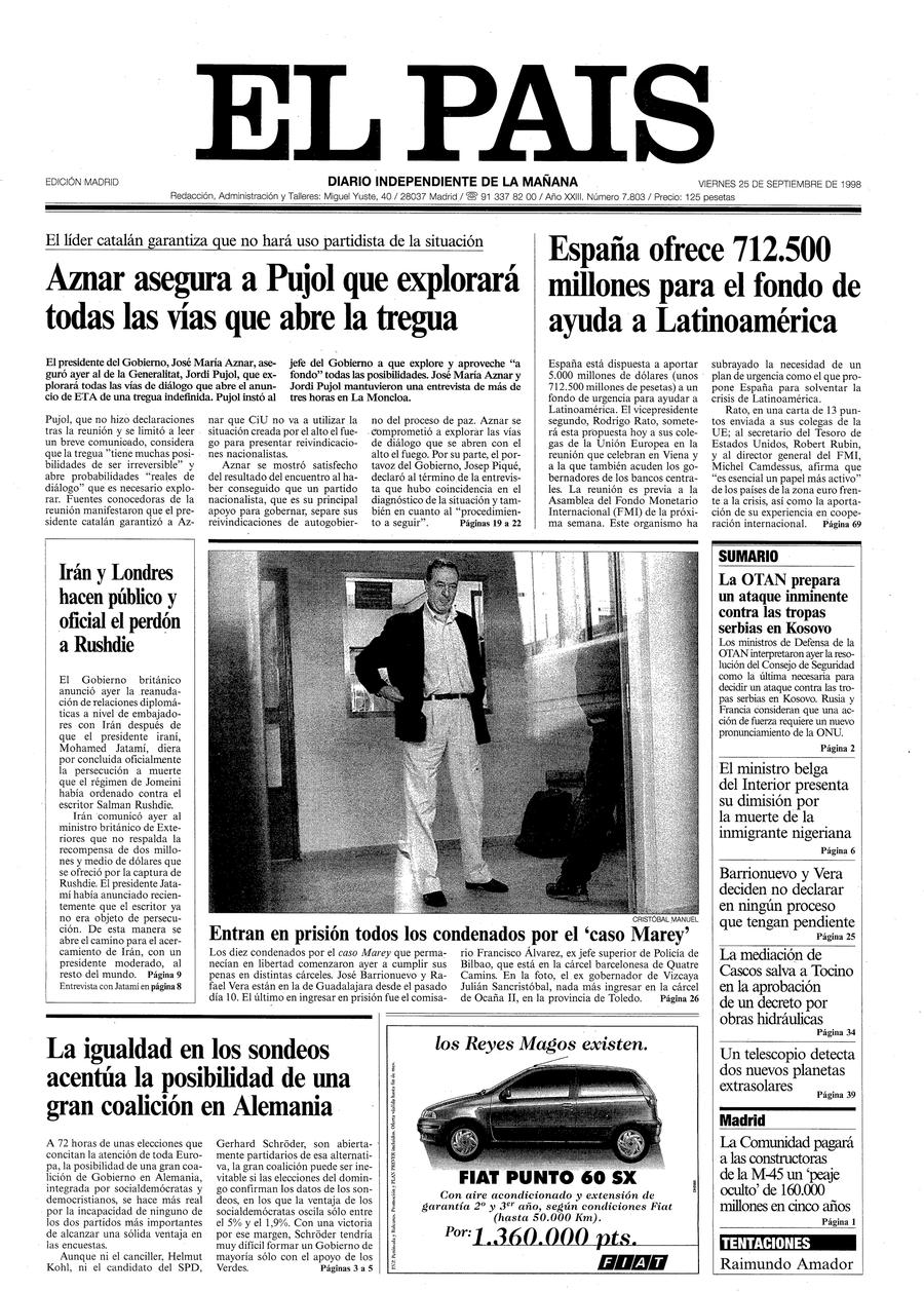 25 de Septiembre de 1998