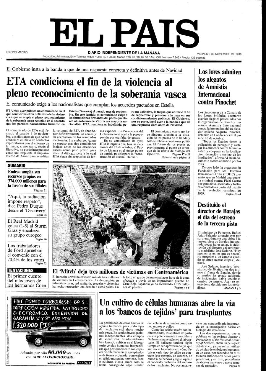 6 de Noviembre de 1998